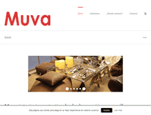 Tablet Screenshot of muvainteriorismo.com